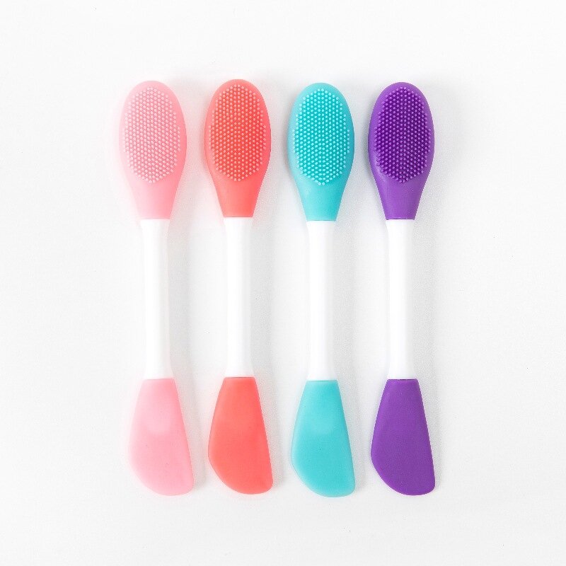Double Head Silicone Mask Brush - Wholesale Bear Shaped Skin Care Cosmetic Tool