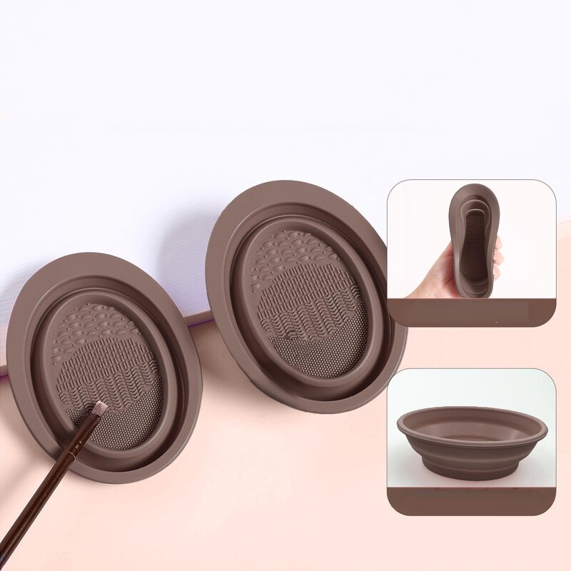 Makeup Brushes Set - Hot Sale Fashion Multi Color Sponge Blender Brush Bag