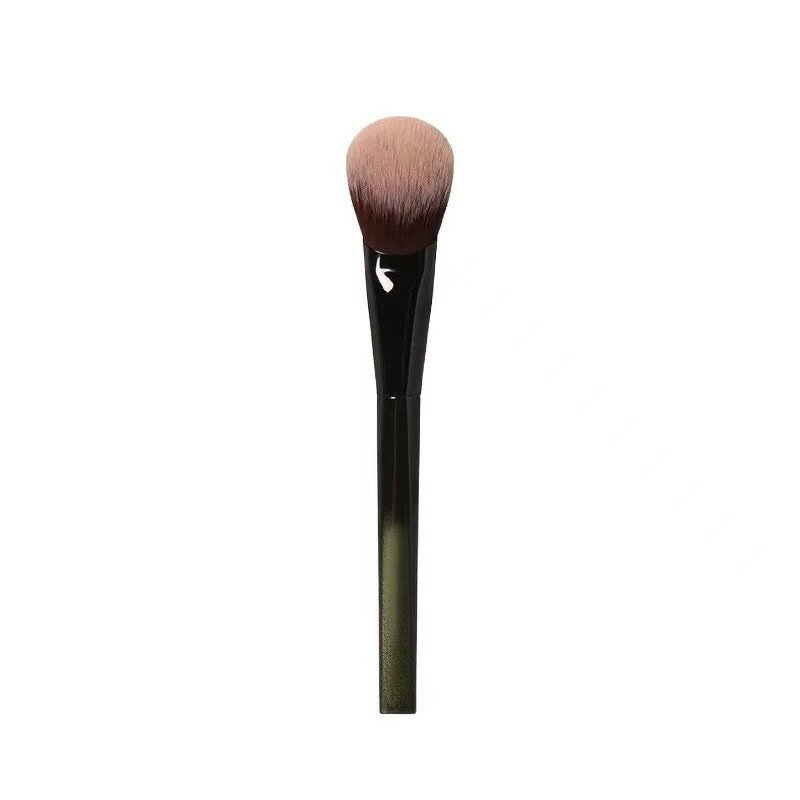 Wedge Blending Makeup Brush - New Green Black Cream Synthetic Hair Blush Tool