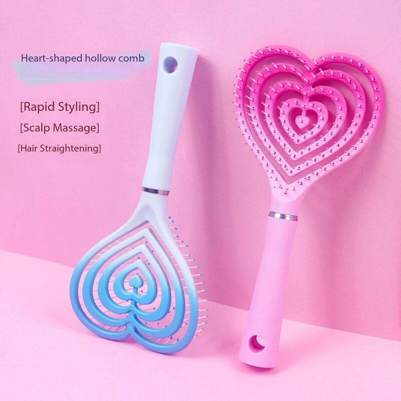 Hollow Hair Comb - Factory Wholesale Household Styling Paddle Brush Tool