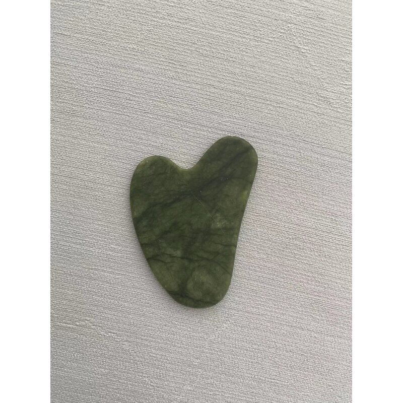 Heart Jade Roller Gua Sha Set - Customized Home Use Facial Stone Massager