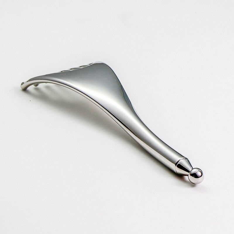 Stainless Steel Dermaroller Set - Multi-Functional Hair Scalp Brush Scraping Board