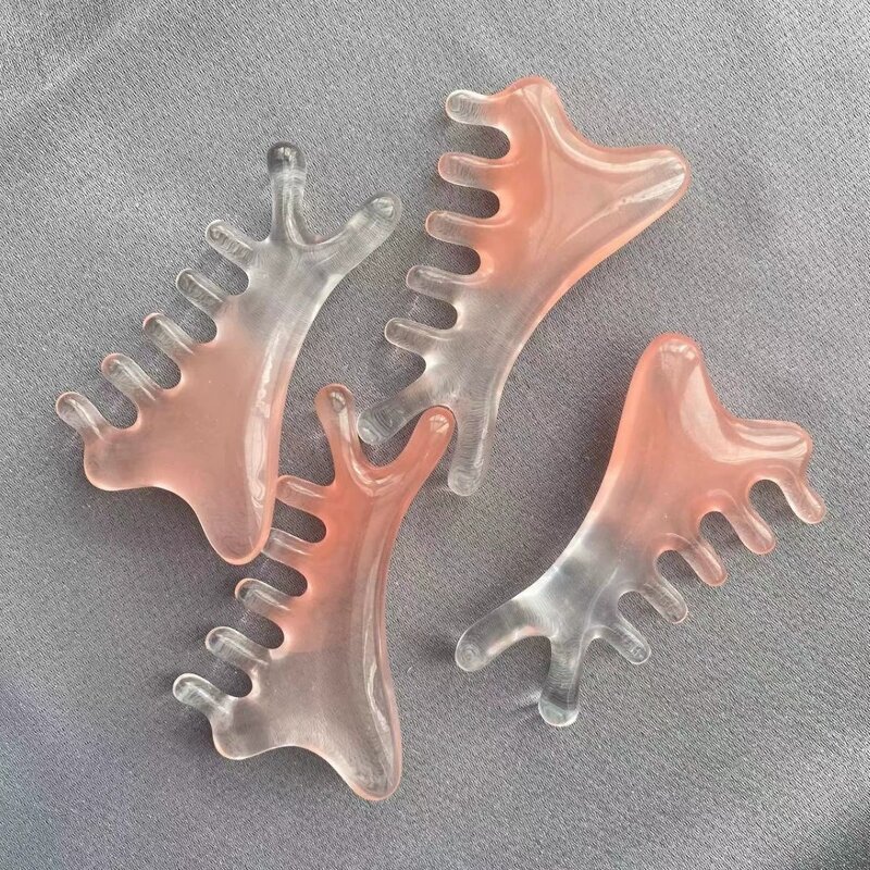 White Jade Gua Sha Board - Pure Natural Quick Whitening Eye Massage Roller