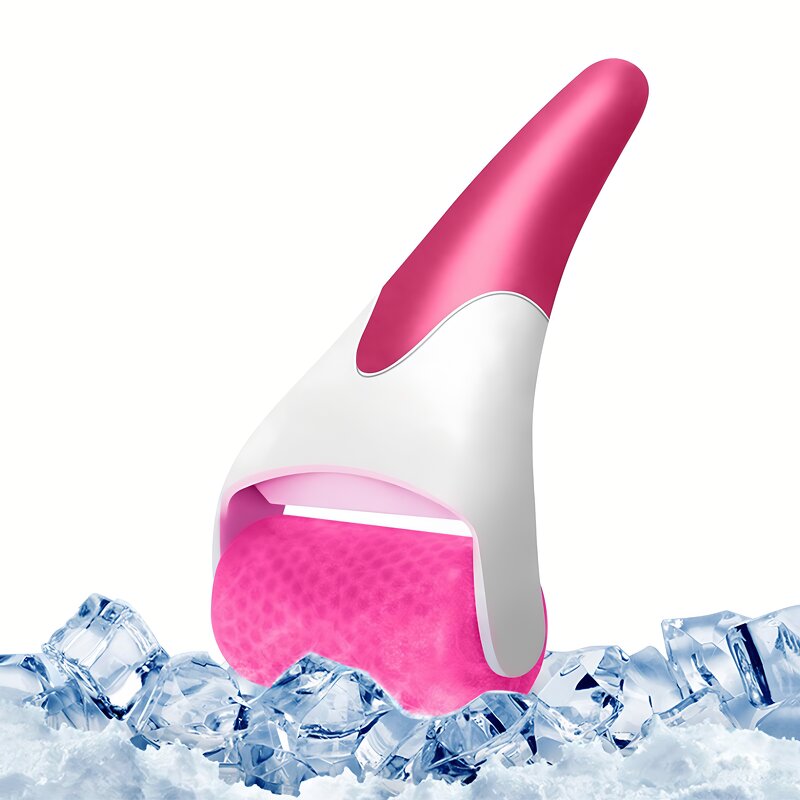 3D Face Wrinkles Remover - Handheld Freeze Ice Roller Cooling Massage Tool