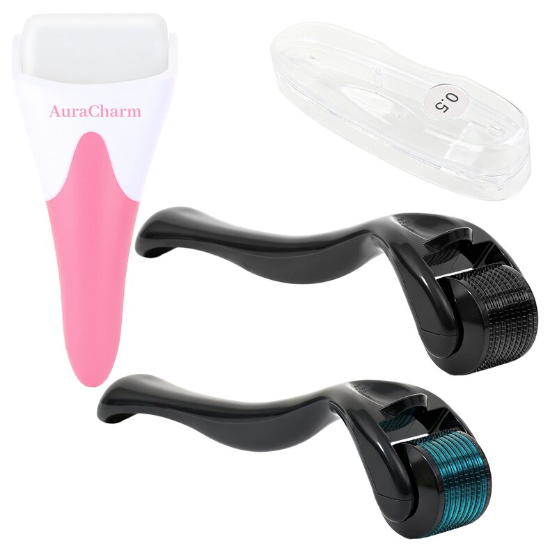 Face Ice Roller - In Stock Custom Gel Colorful Beauty Care Cold Massager