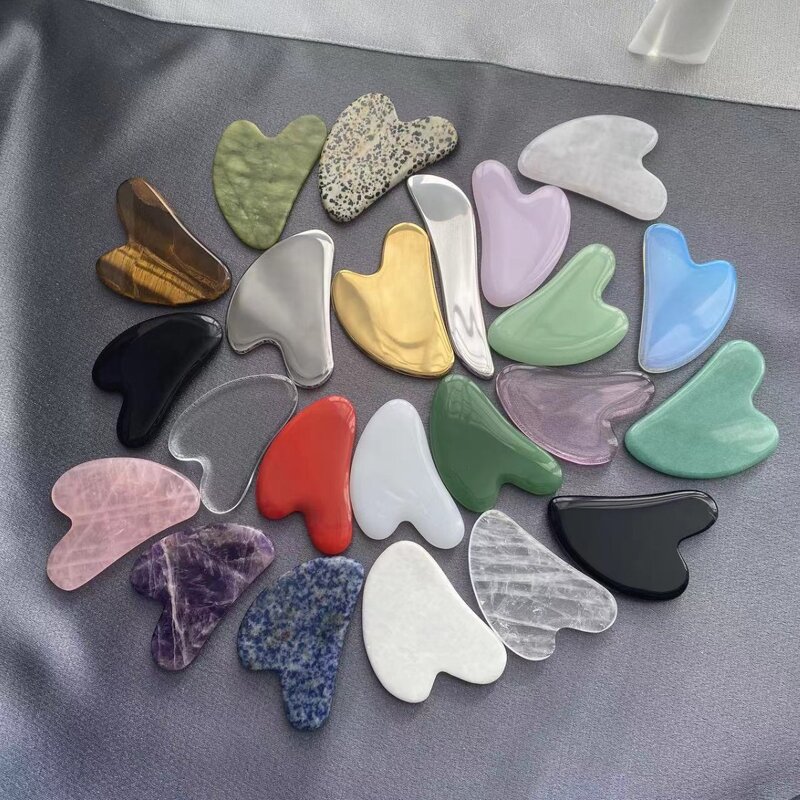 Jade Roller Gua Sha Set - Wholesale Professional Multi-Functional Skin Care Tool