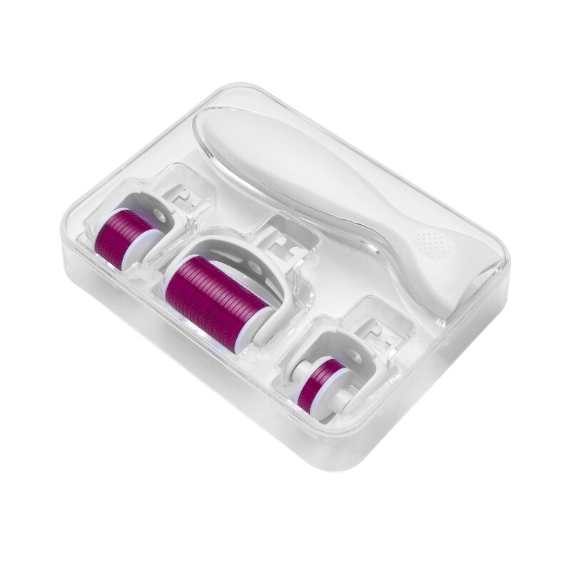 Double Head Eyelash Brush - New Design Wholesale Gold Vegan Plastic Makeup Tool