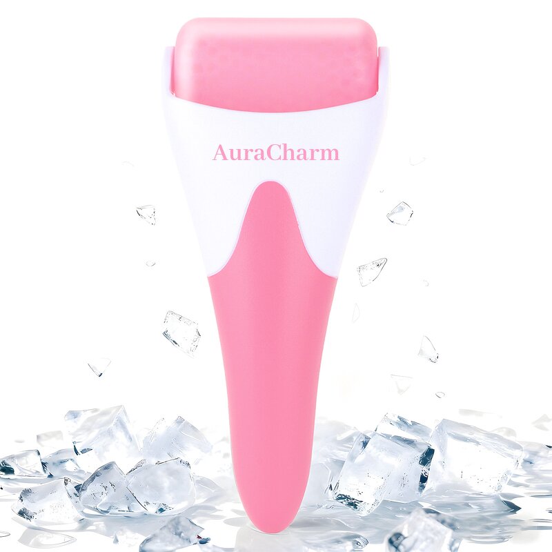 Pink Ice Roller - In Stock Anti-aging Freeze Skin Cooling Facial Massager