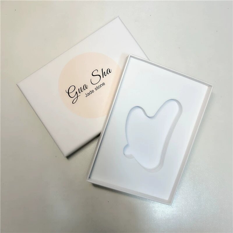 Rose Quartz Gua Sha Stone - Wholesale Eco-friendly Face Slimming Custom Logo