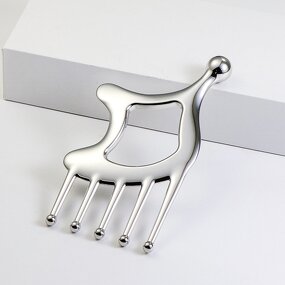 Zinc Alloy Derma Roller - Multi-Functional Facial Lifting Skin Tightening Tool