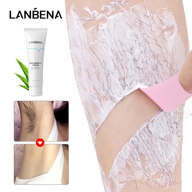 Hair Removal Cream Manufacturer - LANBENA Painless Gentle Depilation 100g