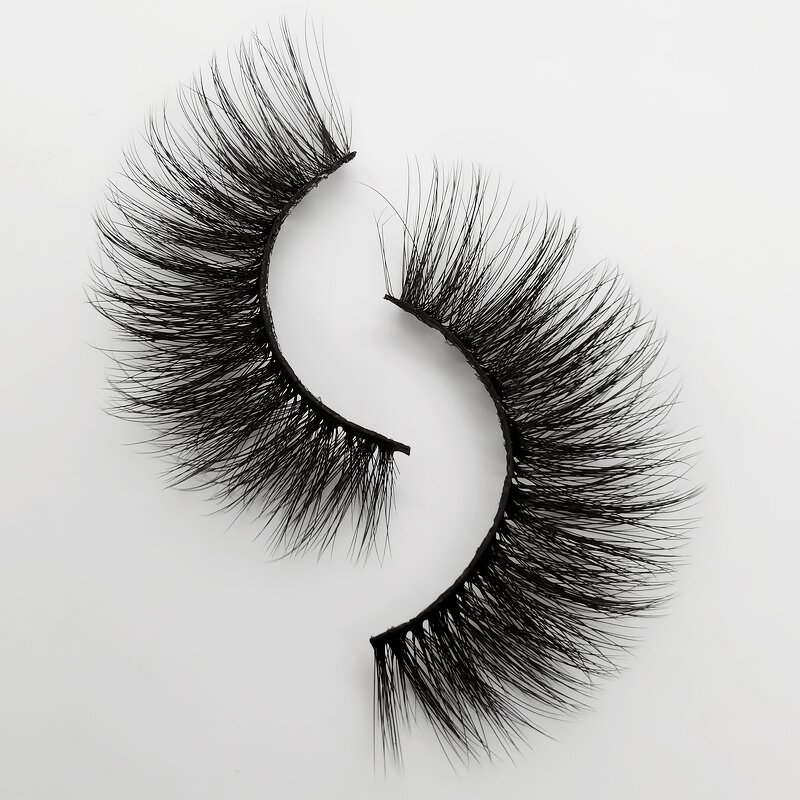 False Eyelashes Manufacturer - 5 Pairs Natural Long Full Strip Mink Thick 3d