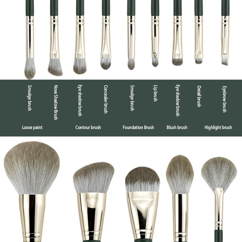 Makeup Brush Set Manufacturer - 14Pcs Large Fluffy Soft Eye Shadow Foundation Blush