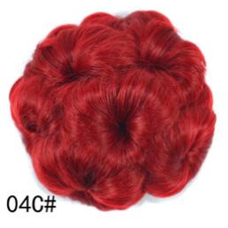Chignon Hair Bun Manufacturer - Synthetic High Temperature Fiber Nine Flowers 17 Colors