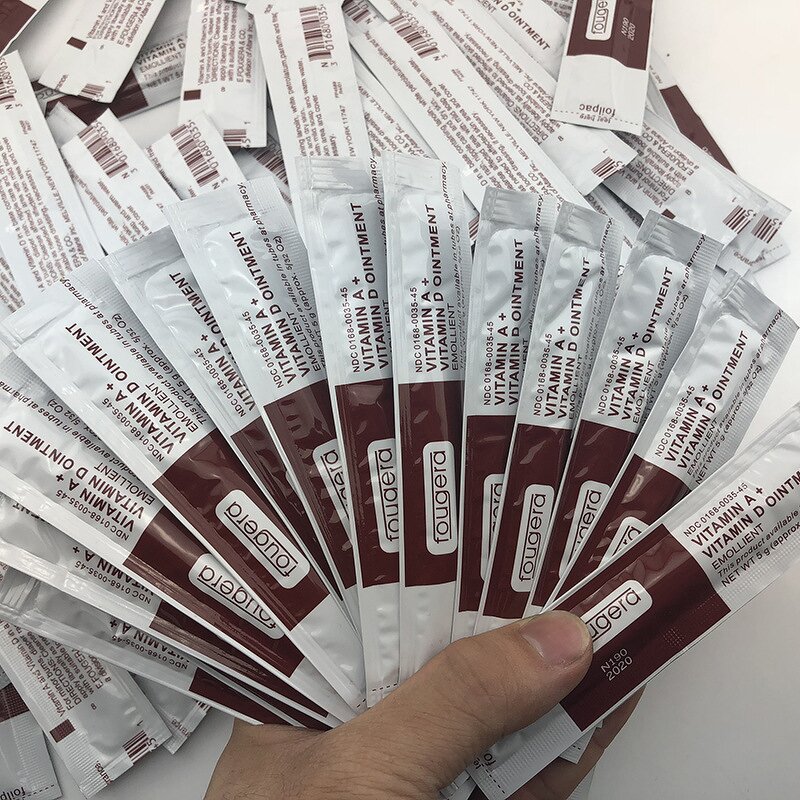 Tattoo Aftercare Cream Manufacturer - 100 Pcs Vitamin Ointment Anti Scar Gel