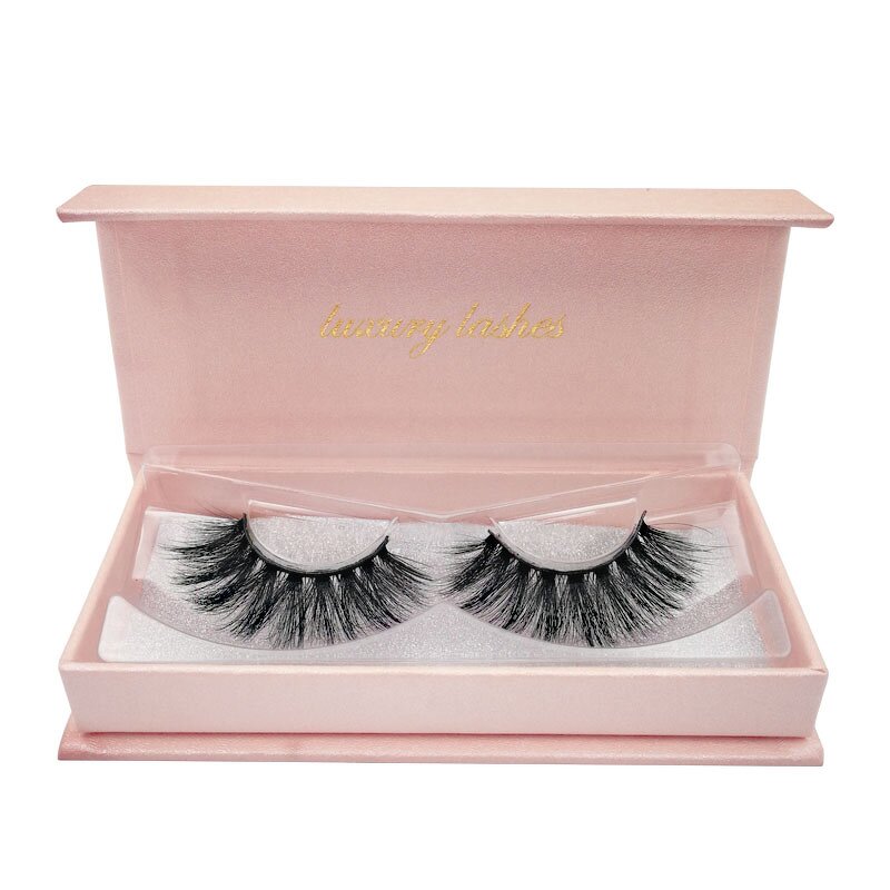 False Eyelashes Manufacturer - 3D Mink Fiber Fake Natural Long Thick Curling Wispy