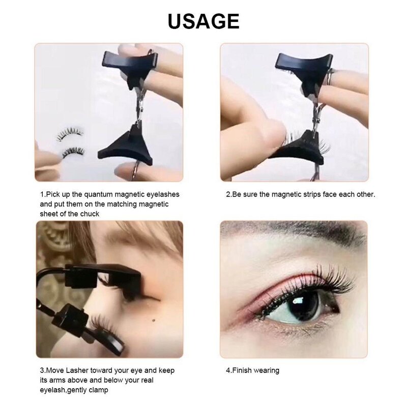 Magnetic Eyelash Applicator Manufacturer - Premium 8d Quantum Easily Apply