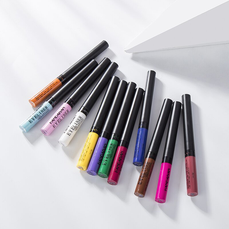 Matte Eyeliner Manufacturer - 12 Colors Waterproof Long-Lasting for Party