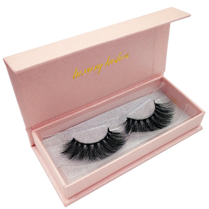 False Eyelashes Manufacturer - 3D Mink Fiber Fake Natural Long Thick Curling Wispy