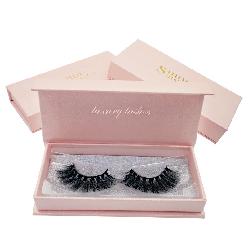 False Eyelashes Manufacturer - 3D Mink Fiber Fake Natural Long Thick Curling Wispy
