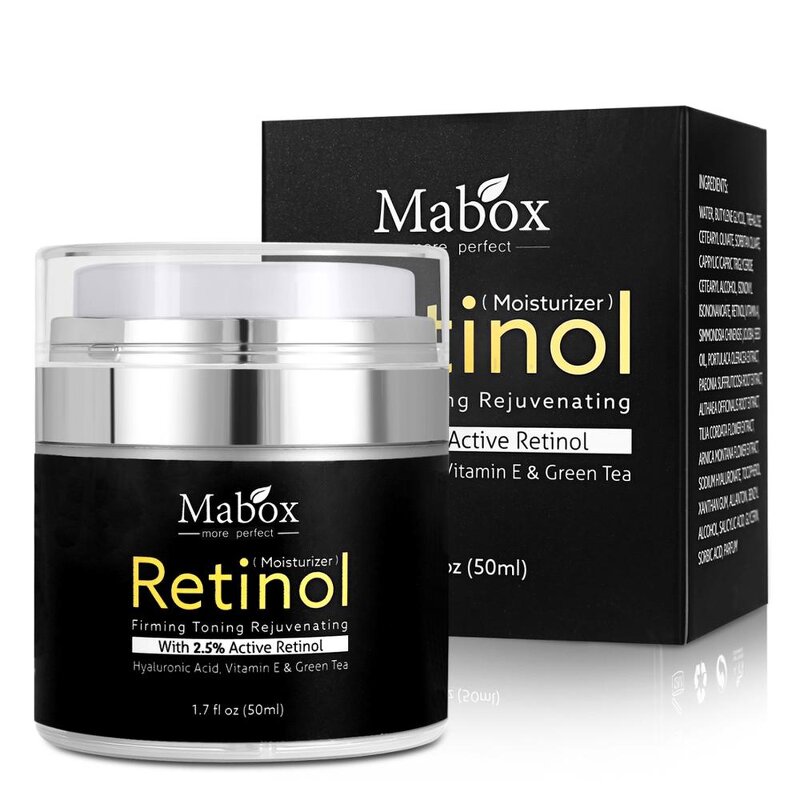 Face Cream Manufacturer - Mabox 50ml Retinol 2.5% Hyaluronic Acid Antiaging