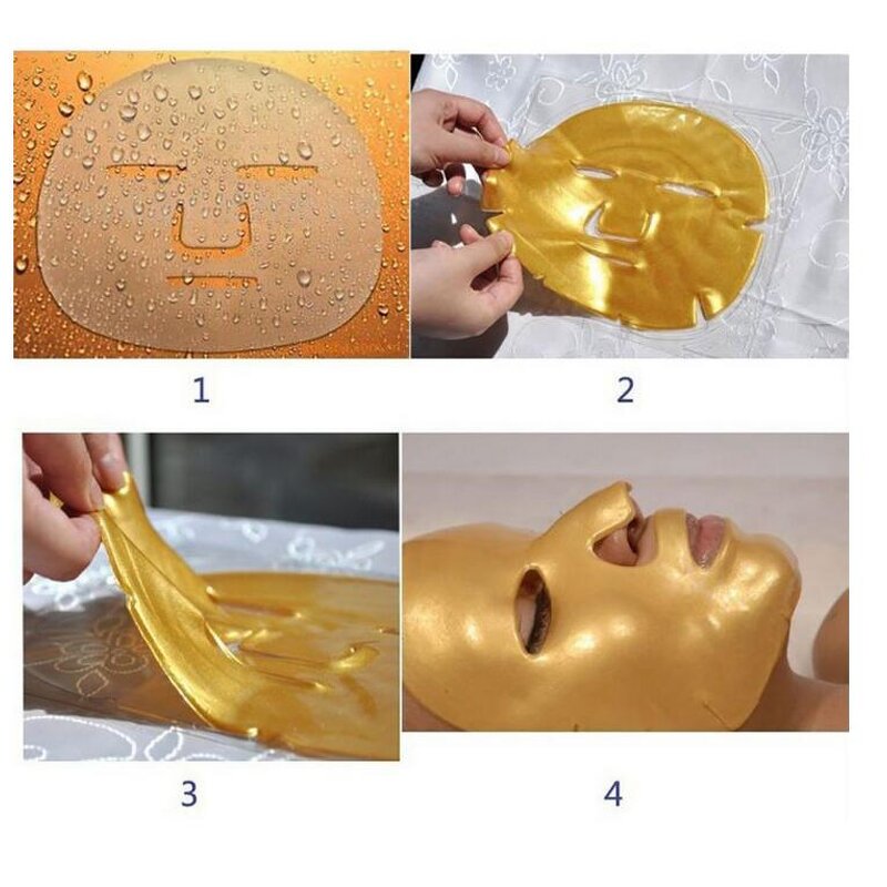 Face Mask Manufacturer - Collagen Facial Moisturizing Whitening Anti-aging Gold