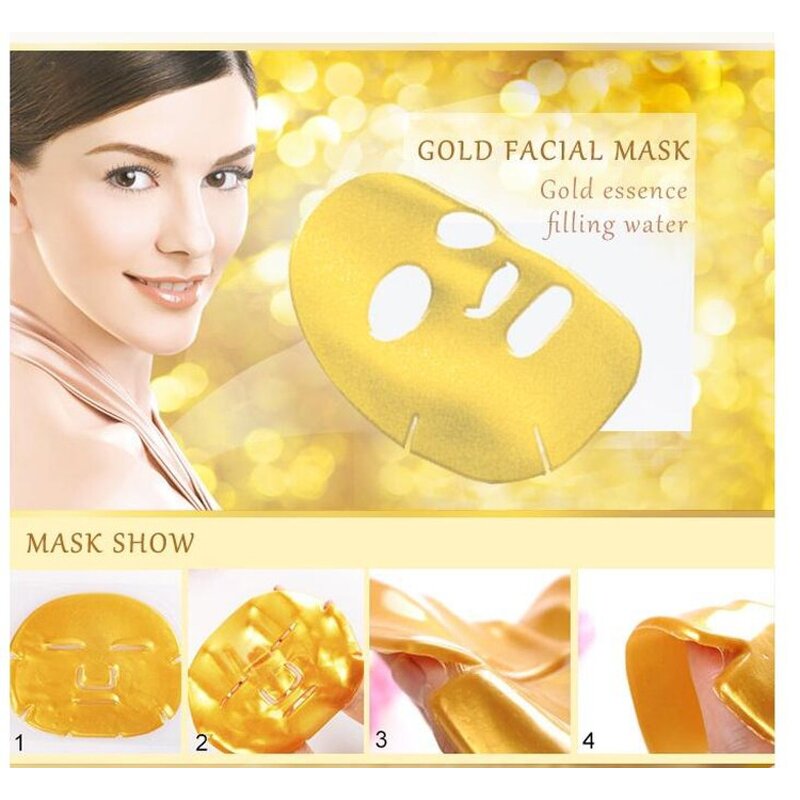 Face Mask Manufacturer - Collagen Facial Moisturizing Whitening Anti-aging Gold