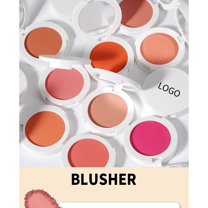 Blush Manufacturer - 12 Colors High Pigment Private Label Single Palette Fine Powder