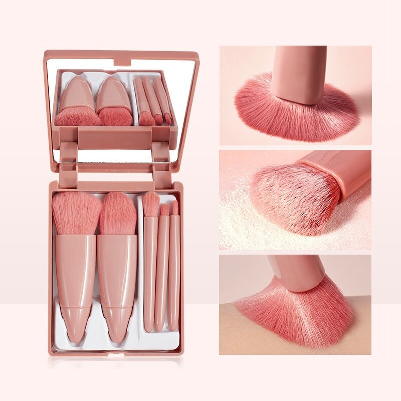 Makeup Brushes Set Manufacturer - 5Pcs Powder Eye Shadow Foundation Blush Blending
