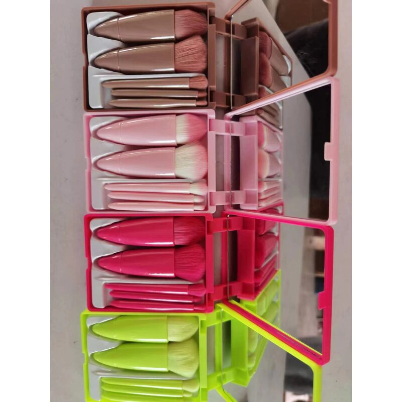 Makeup Brushes Set Manufacturer - 5Pcs Powder Eye Shadow Foundation Blush Blending