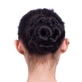 Chignon Hair Bun Manufacturer - Synthetic High Temperature Fiber Nine Flowers 17 Colors