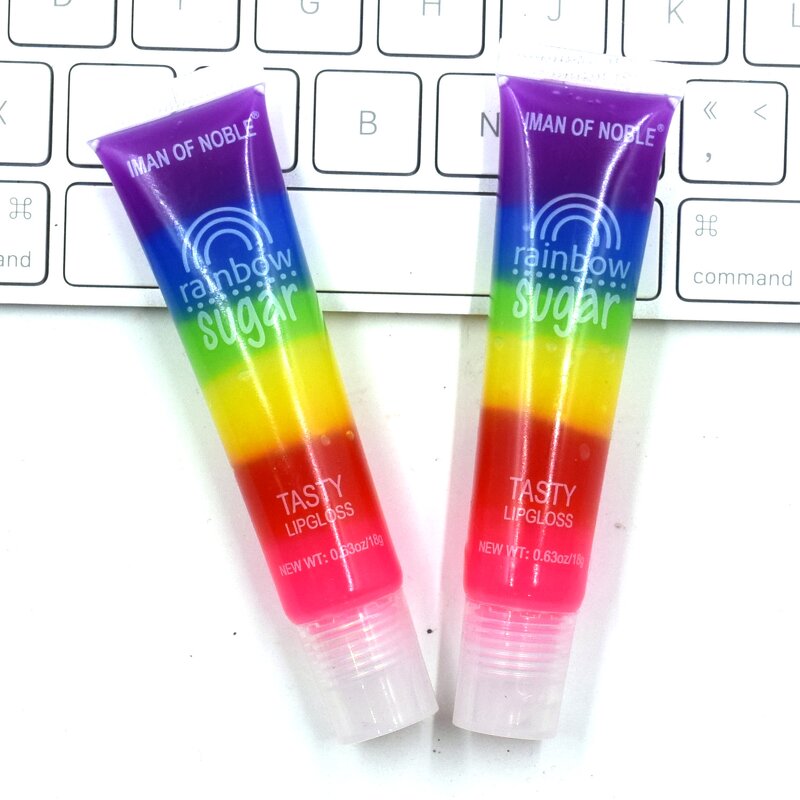 Lip Gloss Manufacturer - Rainbow Colorless Cute Sexy Waterproof Lip Plumper
