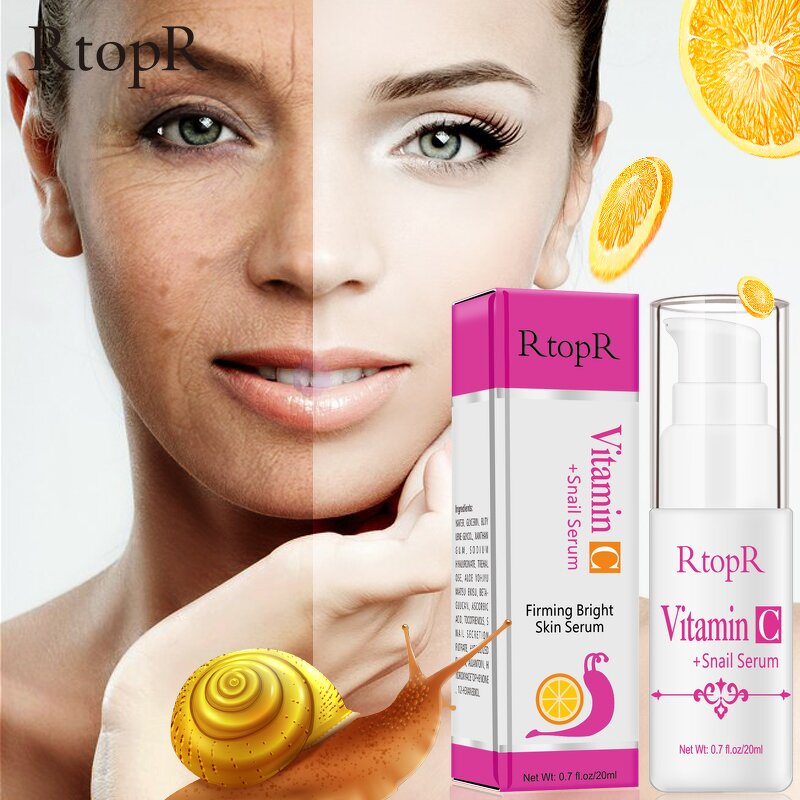 Snail Serum Manufacturer - Vitamin C Anti Wrinkle Firming Bright for Face