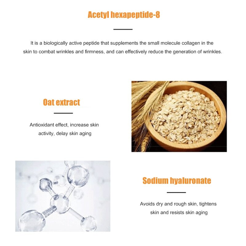 Face Serum Manufacturer - 30ml Hexapeptide Anti-Wrinkle Lifting Firming Hydrating