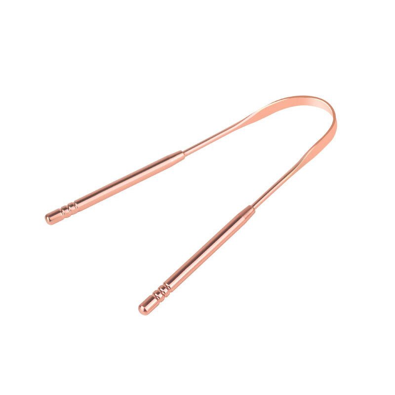 Tongue Cleaner Manufacturer - Metal Stainless Steel Custom Logo Scraper for Adults