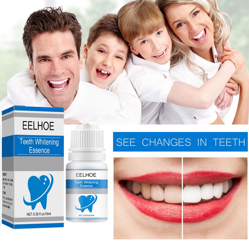 Teeth Whitening Essence Manufacturer - EELHOE 10ml Deep Cleaning for Yellow Teeth