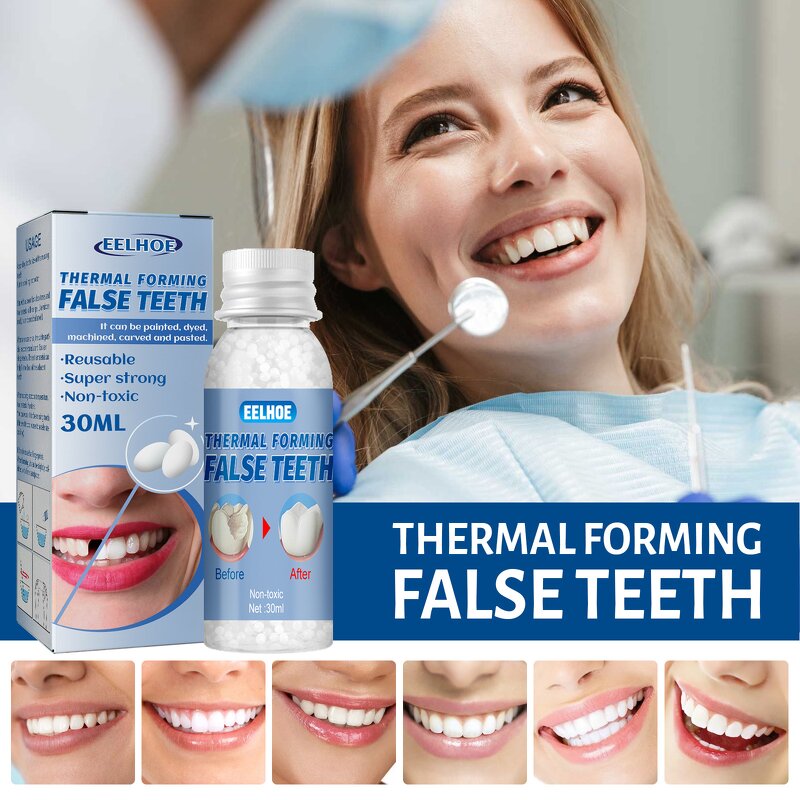 Dental Glue Manufacturer - EELHOE Reusable Temporary Makeup Gap Filling False Teeth