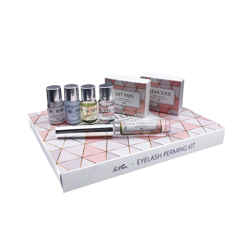 Eyelash Perming Kit Manufacturer - Funmix DIY Lashes Lifting with Rods Glue
