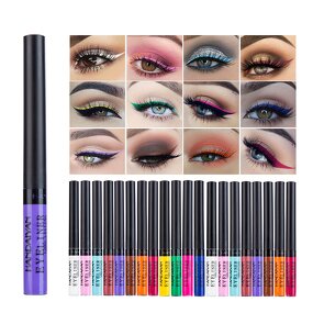 Matte Eyeliner Manufacturer - 12 Colors Waterproof Long-Lasting for Party