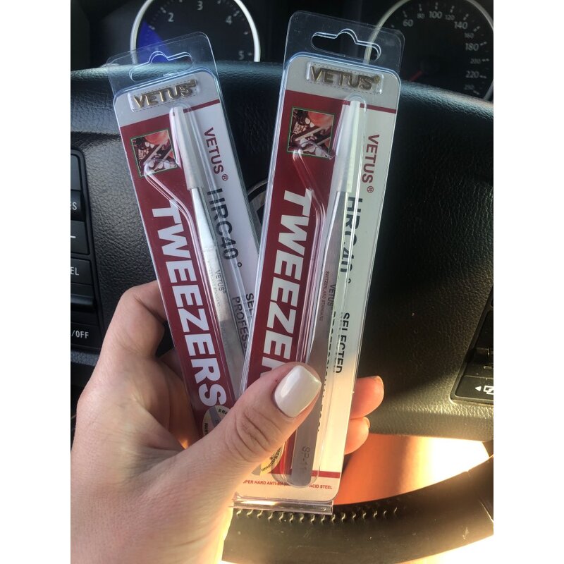 Eyelash Tweezers Manufacturer - Genuine Vetus SP Stainless Steel Anti-Static ESD