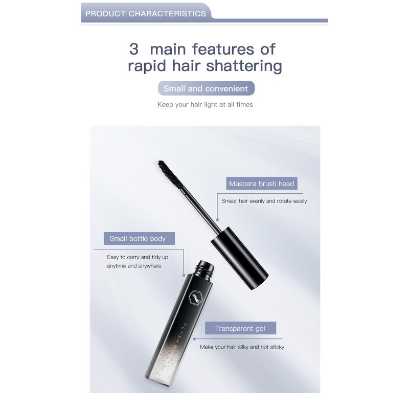 Hair Styling Cream Manufacturer - Flash Moment Broken Hair Finishing Smoothing Stick