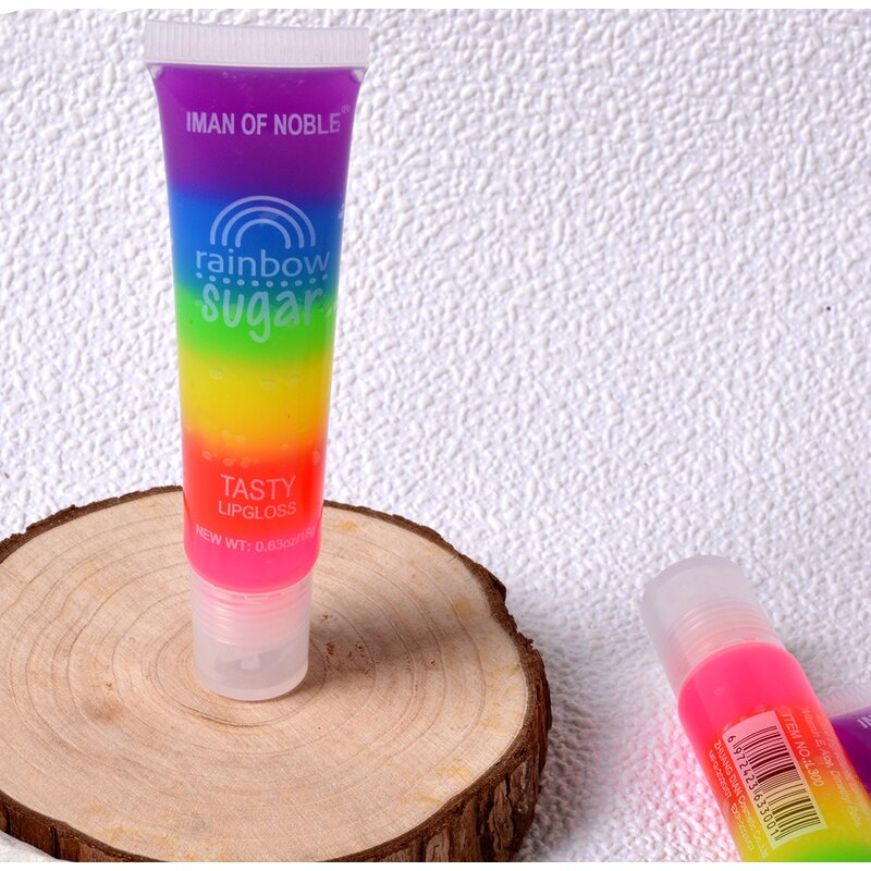Lip Gloss Manufacturer - Rainbow Colorless Cute Sexy Waterproof Lip Plumper