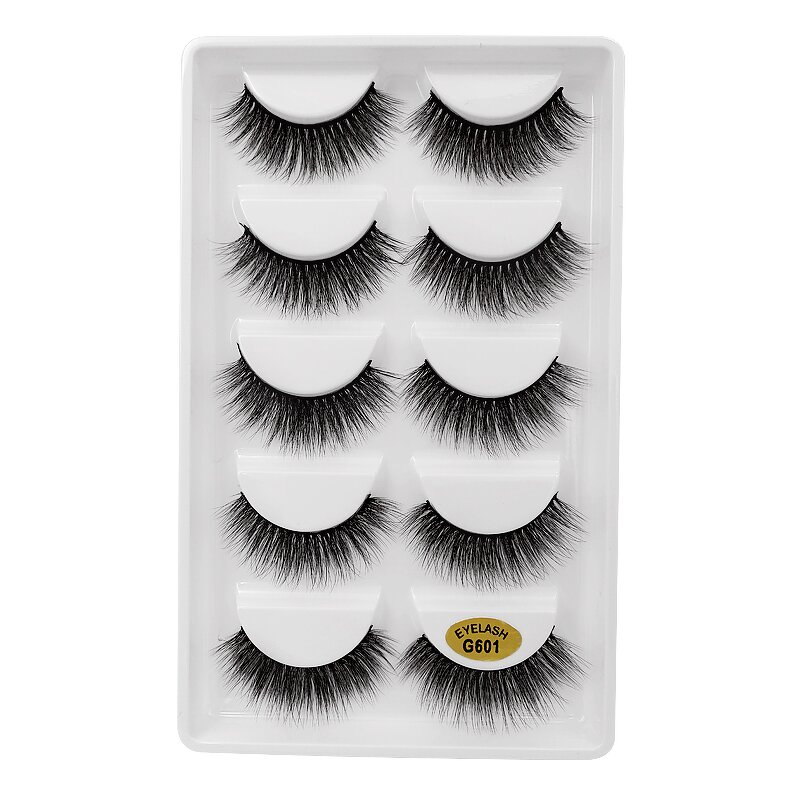 False Eyelashes Manufacturer - 10 Pairs 3D Mink Natural Thick Long Dramatic Fake