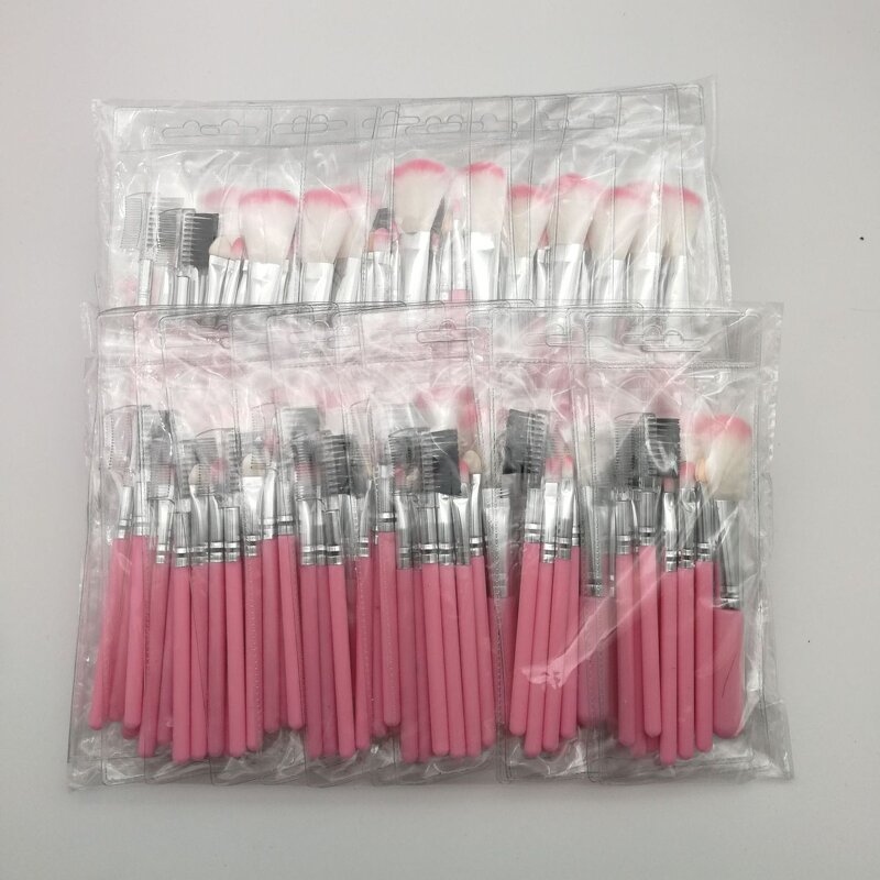 Makeup Brushes Set Manufacturer - 5pcs Professional Pink Smudge Eyeshadow Eyeliner