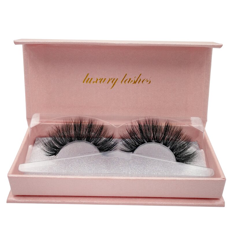 False Eyelashes Manufacturer - 3D Mink Fiber Fake Natural Long Thick Curling Wispy