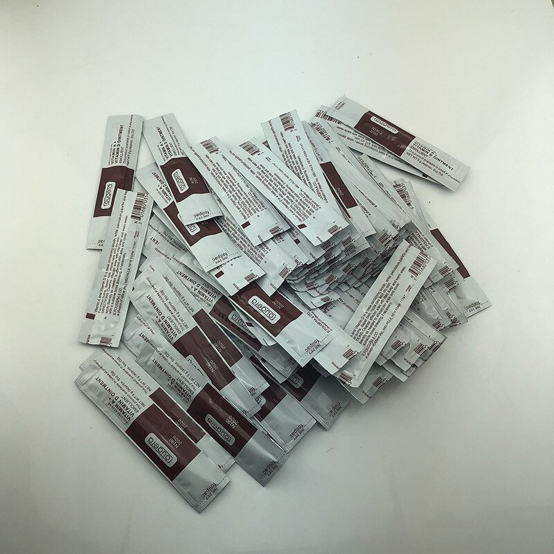 Tattoo Aftercare Cream Manufacturer - 100 Pcs Vitamin Ointment Anti Scar Gel