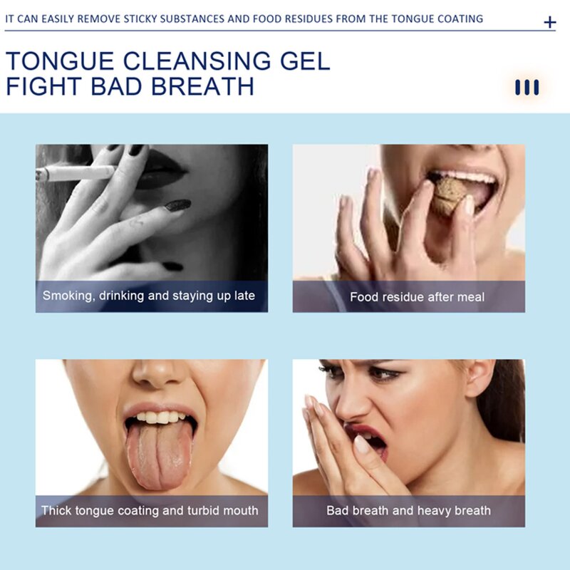Oral Odor Cleaner Manufacturer - Effective Silicone Gel for Bad Breath Tongue