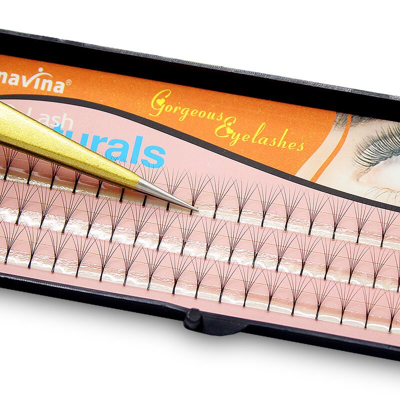False Eyelashes Manufacturer - Navina Natural 6D 6Roots Faux 3D Effect Cluster