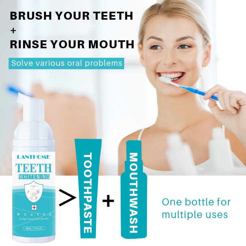Teeth Whitening Mousse Manufacturer - Lanthome 50ml Dental Oral Hygiene
