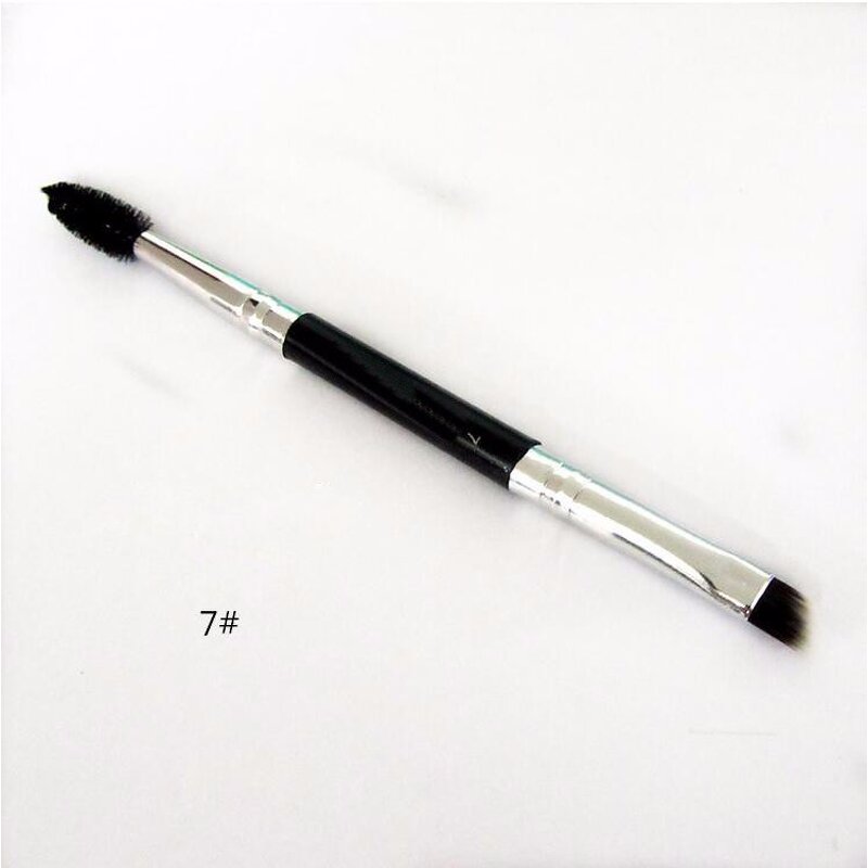 Eyebrow Brush Manufacturer - Professional Dual Sided Angled with Comb 12# 15# 7# 20#